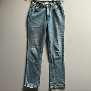 We The Free Light Xena High Rise Slim Straight Jeans Size 26